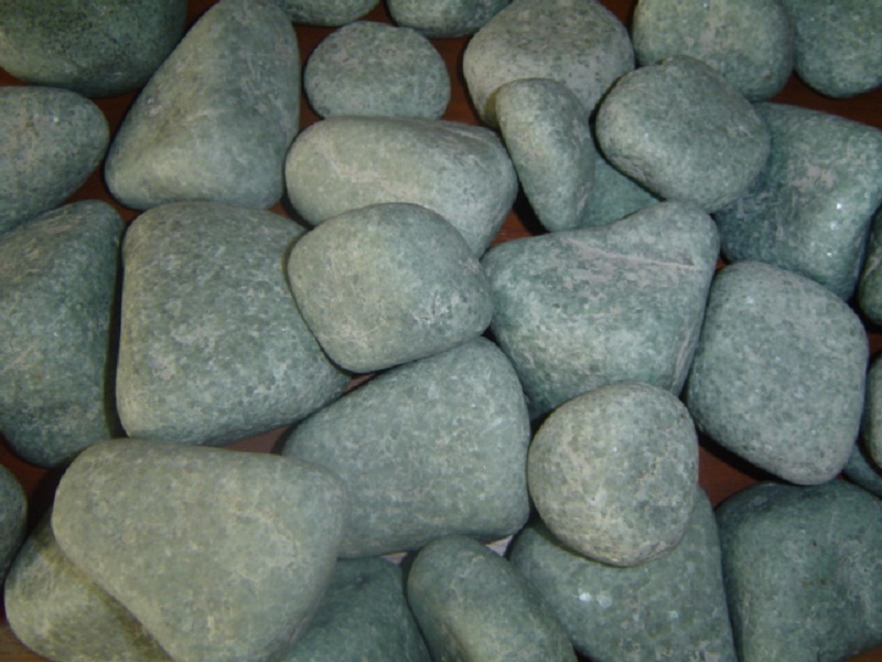 Камни для бани ( Гравй крупный голыш )